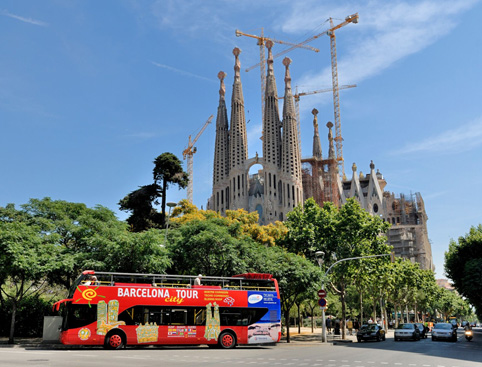 Barcelona City Tour Hop On Hop Off + Boat