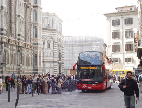 Sightseeing Bus Tour Hop on Hop off Florence