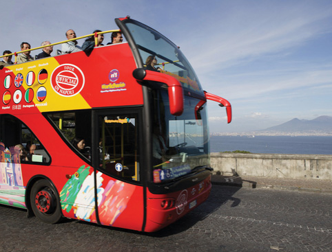 Sightseeing Bus Tour Hop on Hop off Naples